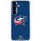 NHL Columbus Blue Jackets Logo Galaxy S25 Clear Case